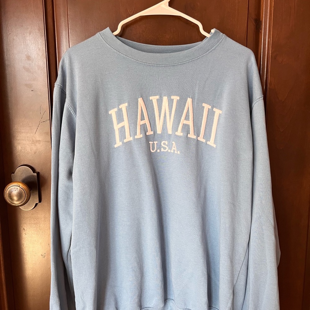 MV Sport Light Blue Sweatshirt